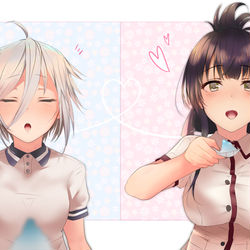 This is a pixiv picture whose title is まいさやかき氷.