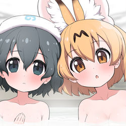 This is a pixiv picture whose title is サーバル＆かばんまとめ.