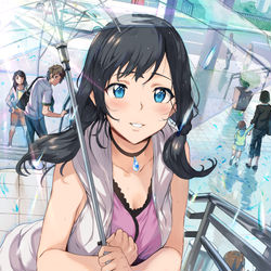 This is a pixiv picture whose title is Rain and Sunshine.