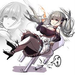This is a pixiv picture whose title is フォーミダブルは重くなi........