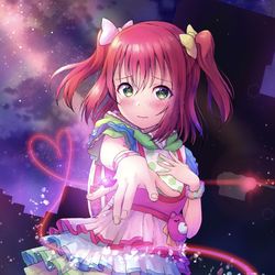 This is a pixiv picture whose title is ルビ誕.