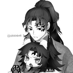 This is a pixiv picture whose title is にゃんこのやいば！.