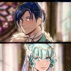 This is a pixiv picture whose title is Wedding!.