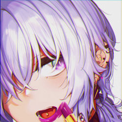 This is a pixiv picture whose title is オシャレで不良っぽい女の子.