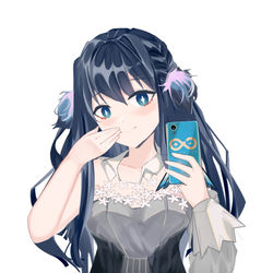 This is a pixiv picture whose title is 星极.