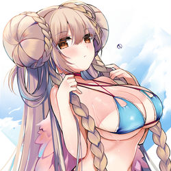 This is a pixiv picture whose title is ロイヤルレディの海.