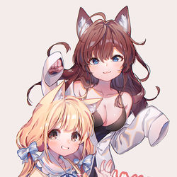 This is a pixiv picture whose title is にゃんー.