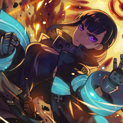 This is a pixiv picture whose title is ゴリラサイクロプス茉希さん！.