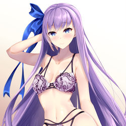 This is a pixiv picture whose title is 下着のメルトリリス.