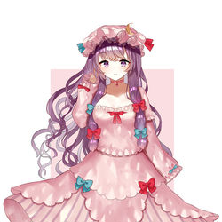 This is a pixiv picture whose title is パチュリー.