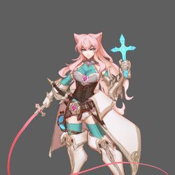This is a pixiv picture whose title is マリア  ヴァンパイアハンターギア.VER.