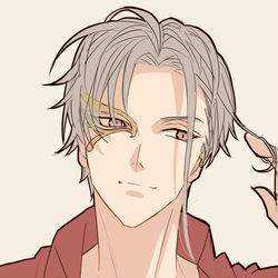 This is a pixiv picture whose title is 大般若さんと散髪.