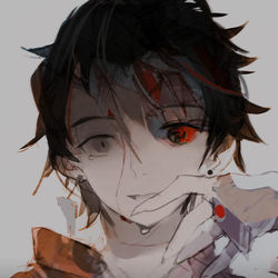 This is a pixiv picture whose title is 鬼舞炭②.