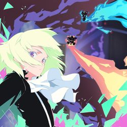 This is a pixiv picture whose title is プロメア.