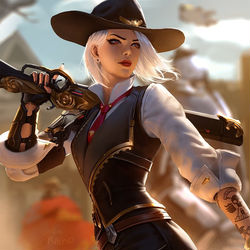 This is a pixiv picture whose title is Ashe.