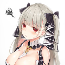 This is a pixiv picture whose title is 不機嫌フォーミダブル.