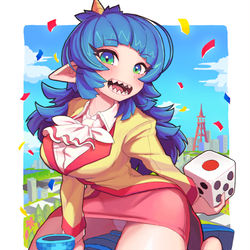 This is a pixiv picture whose title is 「住民は大歓迎ですぞ！」.