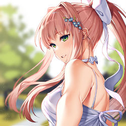 This is a pixiv picture whose title is Happy Birthday Monika!.