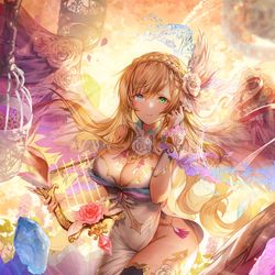 This is a pixiv picture whose title is [仕事絵]ベアトリーチェ.