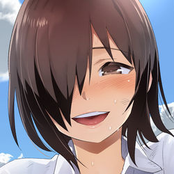 This is a pixiv picture whose title is 「吉村さん」 シリーズ累計１２万超え御礼絵.