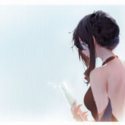 This is a pixiv picture whose title is Myoko.