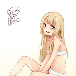 This is a pixiv picture whose title is ジャーヴィスさんのあどけなさに癒されたい.
