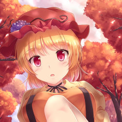 This is a pixiv picture whose title is 深まる秋.