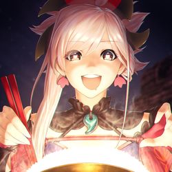 This is a pixiv picture whose title is 宮本さんちの今日のごはん.