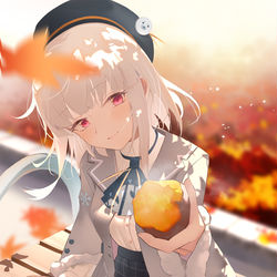 This is a pixiv picture whose title is 秋.