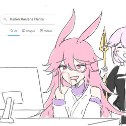 This is a pixiv picture whose title is [ Random ] Sakura x Kallen (3).