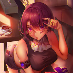 This is a pixiv picture whose title is 愚か者.