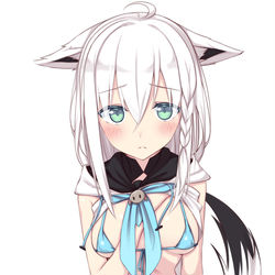 This is a pixiv picture whose title is フブキちゃんの水着はこれだよ！.