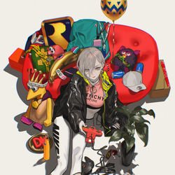 This is a pixiv picture whose title is 無題.