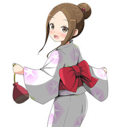 This is a pixiv picture whose title is 浴衣高木さん可愛かった！.
