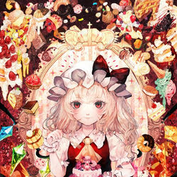 This is a pixiv picture whose title is フランドールのおかしな世界.