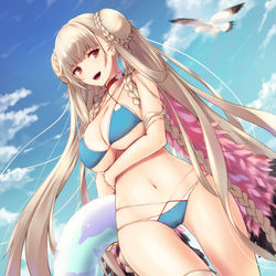 This is a pixiv picture whose title is フォーミダブルちゃん（水着）.
