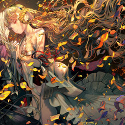 This is a pixiv picture whose title is Starry Yellow.