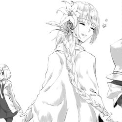 This is a pixiv picture whose title is おや、なにやら皆さんの様子が.