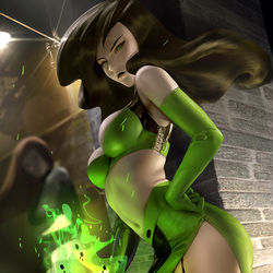 This is a pixiv picture whose title is Shego.