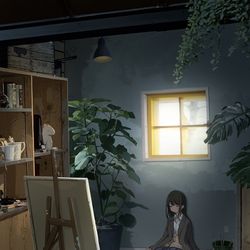 This is a pixiv picture whose title is no title.