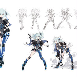 This is a pixiv picture whose title is PA-15设定③+原始设定.