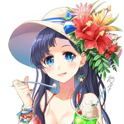 This is a pixiv picture whose title is メロンフロート.
