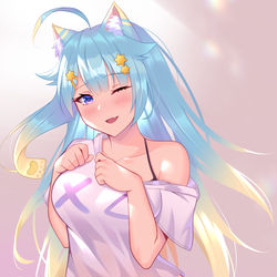 This is a pixiv picture whose title is 懶貓子.