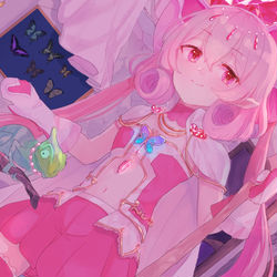 This is a pixiv picture whose title is 変貌大妃.