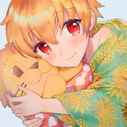 This is a pixiv picture whose title is プリファン浴衣ギルくん.