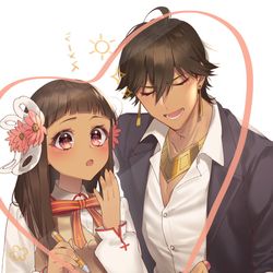 This is a pixiv picture whose title is オジネフェ.