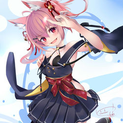 This is a pixiv picture whose title is 初霜.