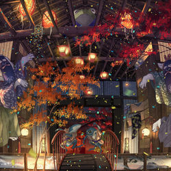 This is a pixiv picture whose title is 戯.