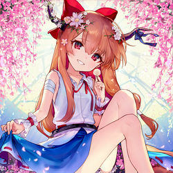 This is a pixiv picture whose title is 砕月.