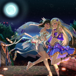 This is a pixiv picture whose title is ライブ上がりのナタライラ.